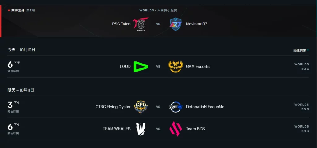 2023LOL世界賽隊伍