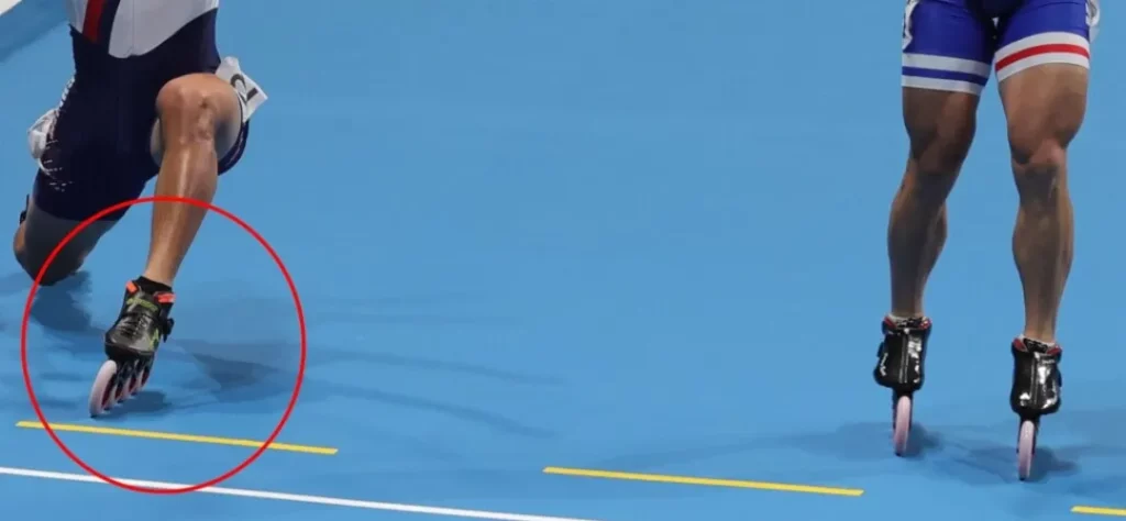 《2023杭州亞運滑冰》黃玉霖溜冰0.01秒逆轉勝奪金！