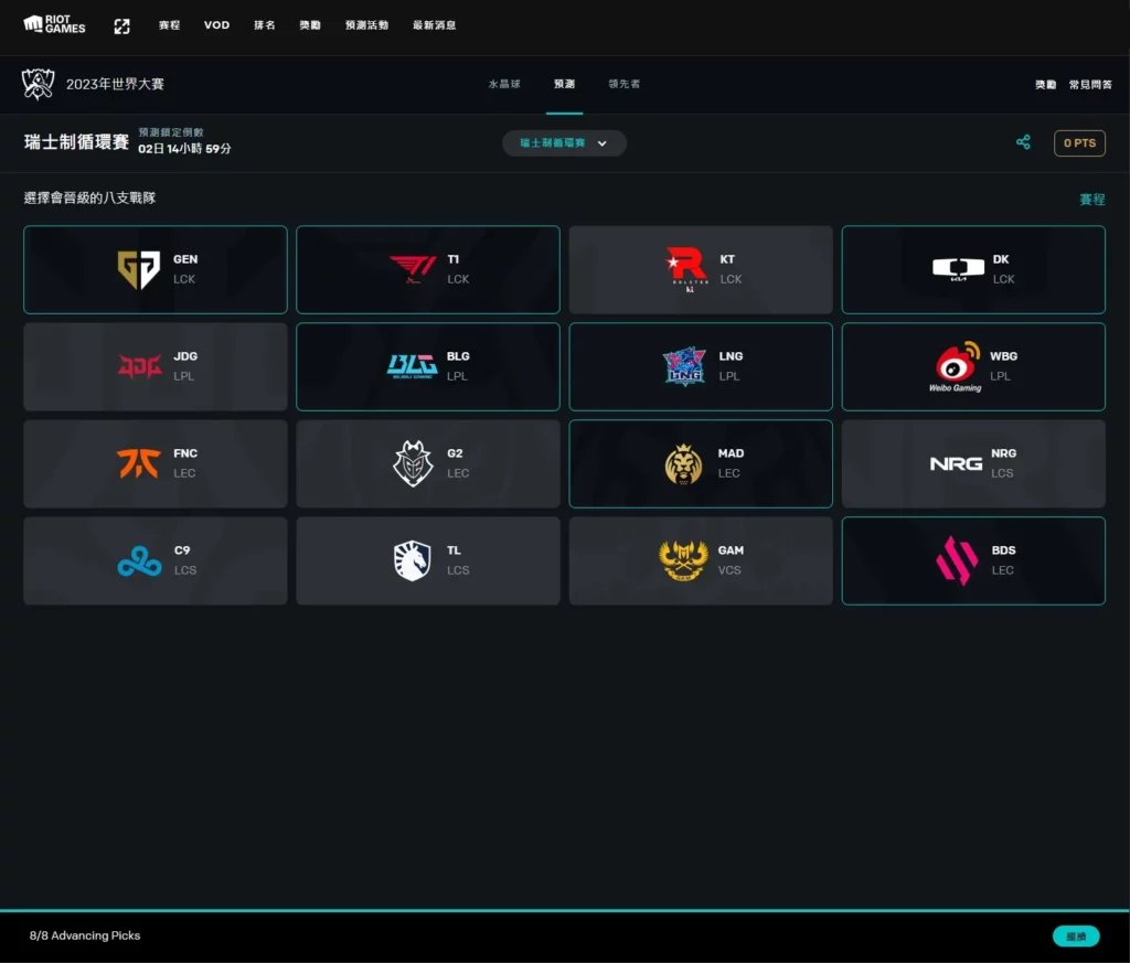 LOL神預測 LOL神預測、LOL世界賽預測