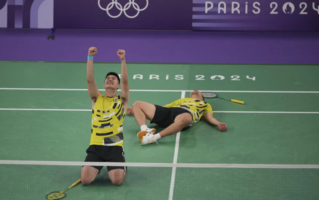 2024巴黎奧運羽球男雙：李洋、王齊麟拿下金牌，成為台灣史上唯一金牌連霸項目
