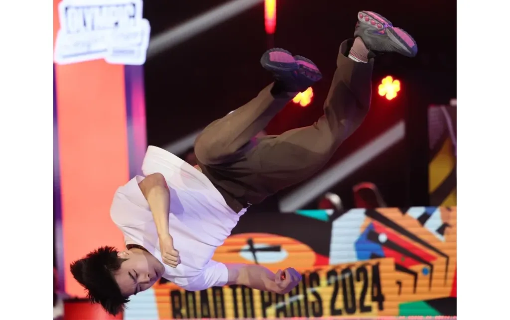 台灣選手孫振的奧運霹靂舞之旅