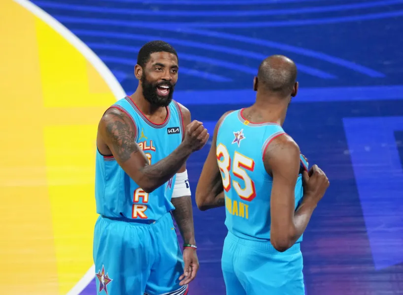 若NBA開啟單挑賽制,Irving與Durant都能夠在單挑賽制大殺四方