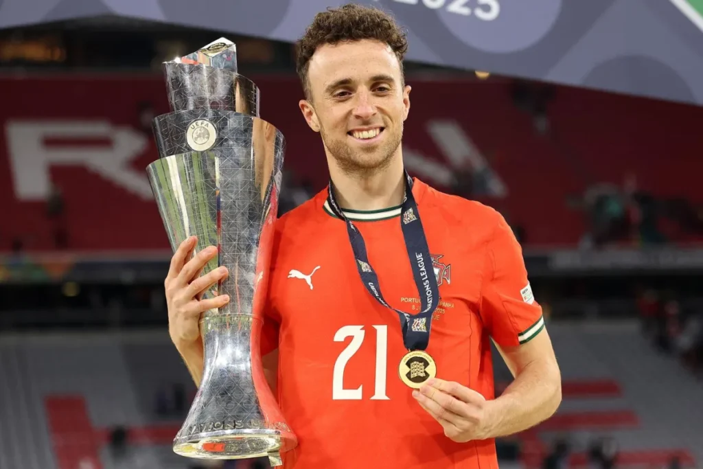 Diogo Jota 幫助葡萄牙在歐國杯拿下冠軍