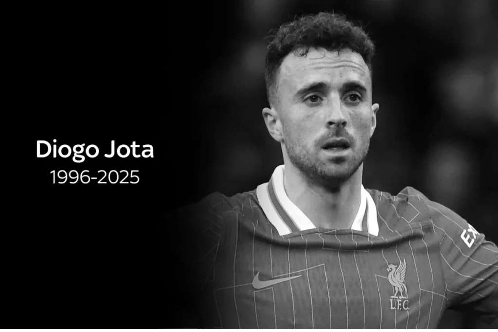 Diogo Jota 近日不幸於西班牙嚴重車禍身亡