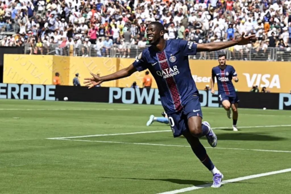 烏斯曼·登貝（Ousmane Dembélé）進球能力驚人