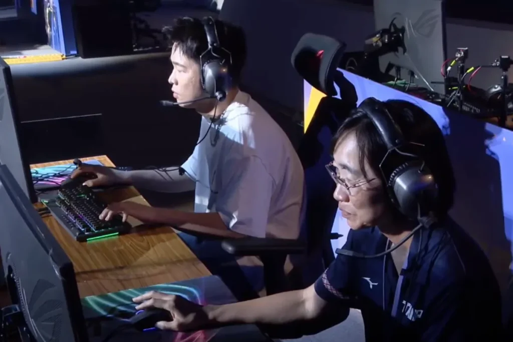 實況皇帝「羅傑」出席英雄聯盟六都表演賽