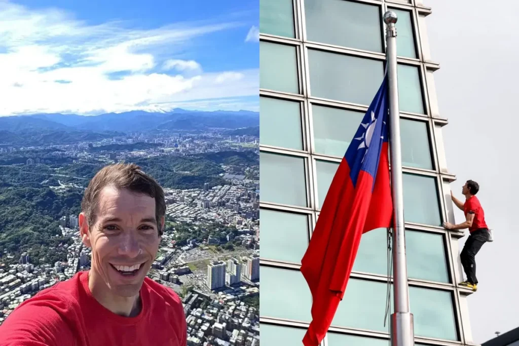 艾力克斯・霍諾德 2026/1/25 成功攀爬台北 101