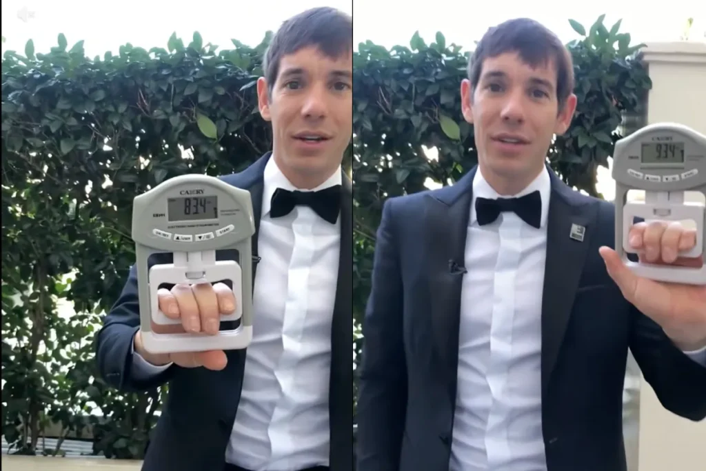 艾力克斯・霍諾德握力一般