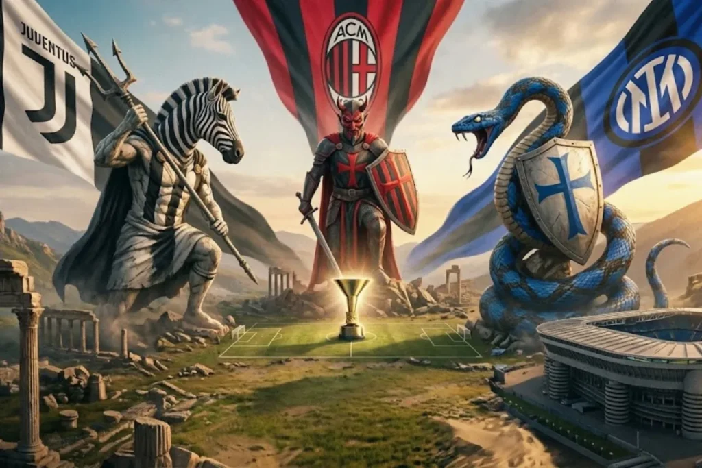 3 大義甲豪門:尤文圖斯、AC 米蘭、國際米蘭